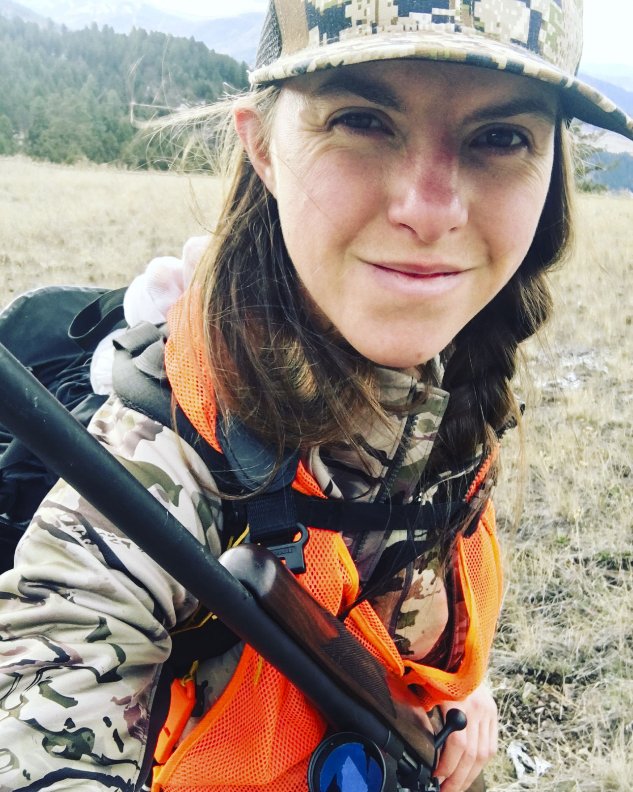 Bossler out hunting solo in Nov. 2019.